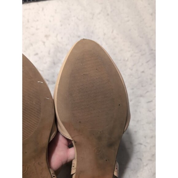 Torrid Women's Closed Almond Toe Flats Beige Size 9W #E15114 - Picture 7 of 9